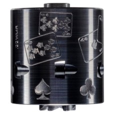 Heritage Mfg, .22WMR, 6-Shot Cylinder, Fits Heritage Revolver - Engraved Dead Man's Hand