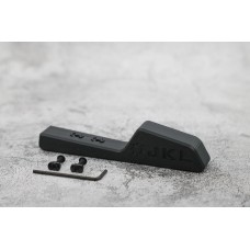 JKL Precision, Lightweight Bag Rider, Fits MDT ACC Premier Elite Chassis System - Black, Flat