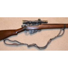 Reproduction, AGED WWII Holland & Holland British Enfield 4 Mk.1 "T" Sniper Rifle Experimental Sling