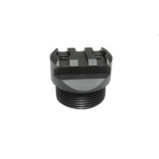A3 Tactical, 3-Slot Compact Buffer Thread Interface, Fits Picatinny
