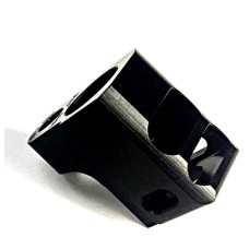 Carver, 2 Port Compensator, 9mm, Fits M&P 1.0 with KKM Barrel - Black