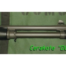Carrier Comp, Magazine Tube, Pinned to 5rd, Fits Benelli M4 - Titanium, Dark Grey, Full-Length