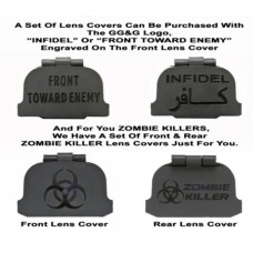 GG&G, Lens Covers, Fits Eotech SPX Series Optic - GG&G Logo