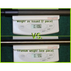 Carrier Comp, Magazine Tube, Pinned to 5rd, Fits Benelli M4 - Titanium, Dark Grey, Full-Length