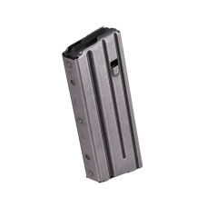 Brownells, .223/5.56 25rd Magazine Straight Body, Steel, Fits AR-15 Rifle