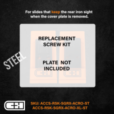 CHPWS, Replacement Screw Kit, Fits C&H Precision SGRX-ACRO-ST/SGRX-ACRO-XL-ST Plate