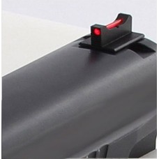 Dawson Precision, Front Fiber Optic Sight, .315" T x .100" W Patridge Serrated, Fits Sig P320 Pistol