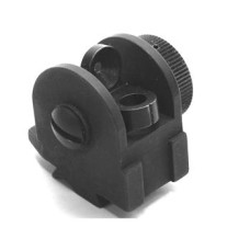 DS Arms, Metric Para Rear Sight With Quick Adjust Windage Knob, Screws and Spring Included, Fits FN FAL SA58 Rifle
