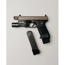 Herrington Arms, HC9C 3.0 Compensator, FDE Cerakote, Fits Glock 19/17/26 Pistols