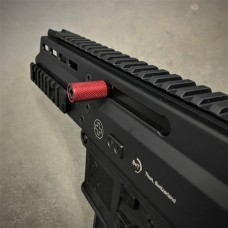 HB Industries, Charging Handle - Red, Fits B&T APC Pistol/Rifle