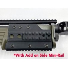 Hi-Tech CC, Lower Rail Mod Attachment, w/ Vertical Modular Grip & 1pc KS7 Side Mini-Rail, Fits KS7 Shotgun