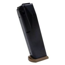 Beretta, 9mm 18 Round Magazine, FDE Floorplate, Fits Beretta M9A4 Pistol