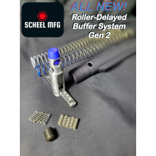 Scheel Mfg, Roller-Delayed Buffer System, Gen2, Fits AR-15 PCC Rifle