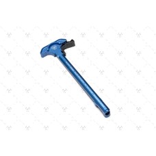 Strike Industries, Charging Handle with Extended Latch - Blue, Fits AR-15 Rifle