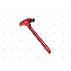 Strike Industries, Charging Handle with Extended Latch - Red, Fits AR-15 Rifle