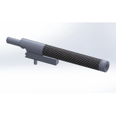 Summit Precision, .22lr Takedown Barrel, 14", Silver/Black, Fits Ruger 10/22 Takedown Rifle