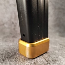 Taylor Freelance, Competition Basepad +0 - Brass, Fits Walther PPQ Pistol