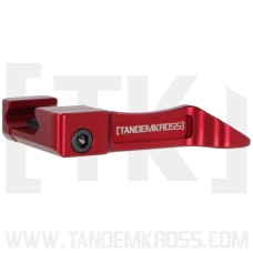 TandemKross, Accelerator Thumb Ledge for Pistols, Red, Fits Pistols w/1913 Picatinny or Weaver Rail Under Barrel