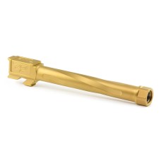 Zaffiri Precision, G17L (LONG) Barrel – Threaded – TiN (Gold), Fits Glock 17L (Long) Gen 1-3 Pistol