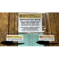 BH Spring Solutions, BHAdvanced Sear Spring Kit, Fits FN/Browning Hi-Power Pistol - Type 1 & Type 2 Optimization