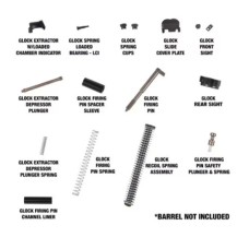 Glock, Upper Parts Kit, .40 S&W, Gen 3, Fits Glock 22 Pistol
