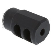 Pike Arms, M110 22LR Muzzle Brake, Fits 1/2x28 TPI  - RED