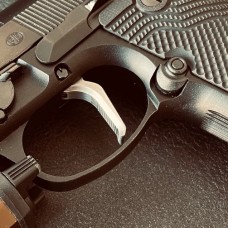 Volker Precision, 92 Flat Faced Trigger, NP3, Fits Beretta 92 Pistol