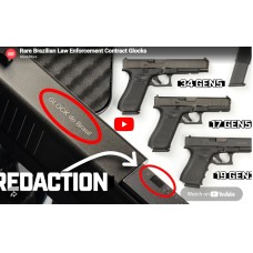 Glock, Complete MOS Slide, 9mm, Fits Glock 17 Gen 5 - Glock Do Brasil, Euro Import
