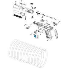 Walther, Extractor Spring, Fits PPQ Pistol