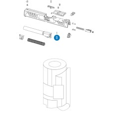 Walther, Anti-Friction Striker Safety, Fits PPQ Pistol