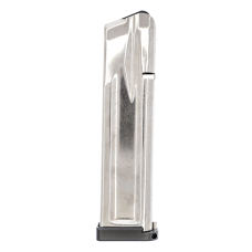 Atlas, Slidelock 140mm Extended Magazine, 21rd, 9mm. Fits 2011 Pistol - Stainless Steel Body, Black Basepad Atlas, Slidelock 140mm Extended Magazine, 21rd, 9mm. Fits 2011 Pistol - Stainless Steel Body, Black Basepad