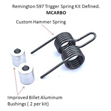 M*Carbo, Trigger Spring Kit, Fits Remington 597