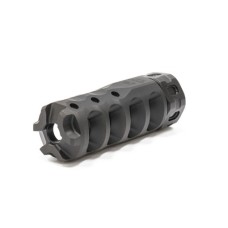 Precision Armament, Hypertap Muzzle Brake - 6.5, 5/8x24 TPI, Standard Body, Black