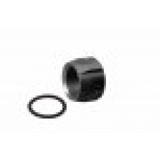 Strike Industries, Barrel Cover Thread Protector for Pistol - Black, Fits 1/2x28 Threads