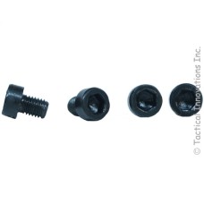 Pike Arms, 6-48 Cap Screws, Fits Ruger Factory Scope Mount Rail Attachment - (4 PK)