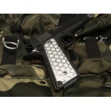 Valkyrie Dynamics 1911 Government/Commander Grips Aluminum "The Hive" Duo, Fits 1911 Pistol