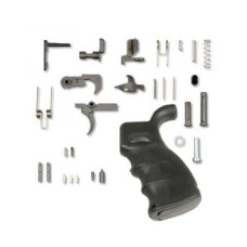 KM Tactical, Lower Parts Kit, w/ DMR Grip, Fits AR Pattern Rifle